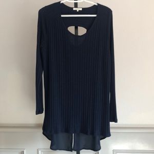 Pleione Size Large Sweater Top